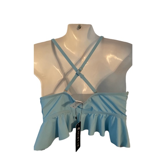 Tempt Me Bikini Ruffled Flounced Top - Picture 5 of 10